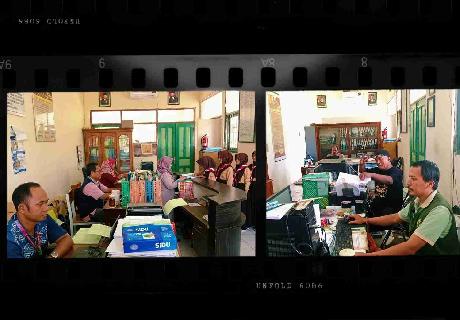 Solid dan Profesional, Tim Tata Usaha MTs Negeri 3 Banyumas Tuntaskan Beragam Administrasi Madrasah